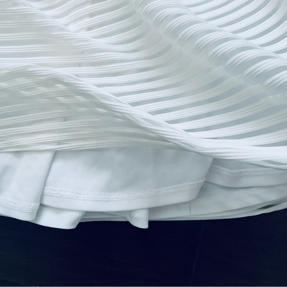 NWOT Forever 21 White High Waisted Fit & Flare Mini Skirt | Size: S - Picture 6 of 10